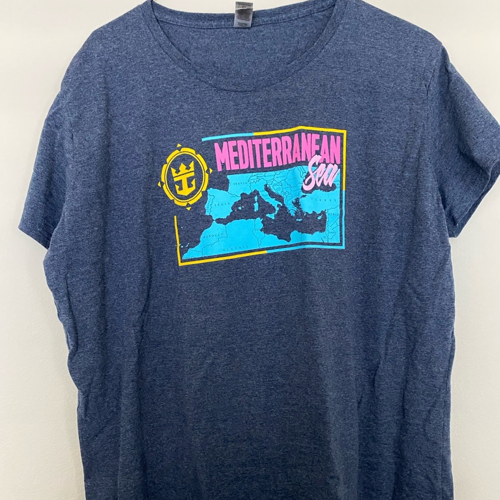 Royal Caribbean Mediterranean Sea Womens Shirt 2XL